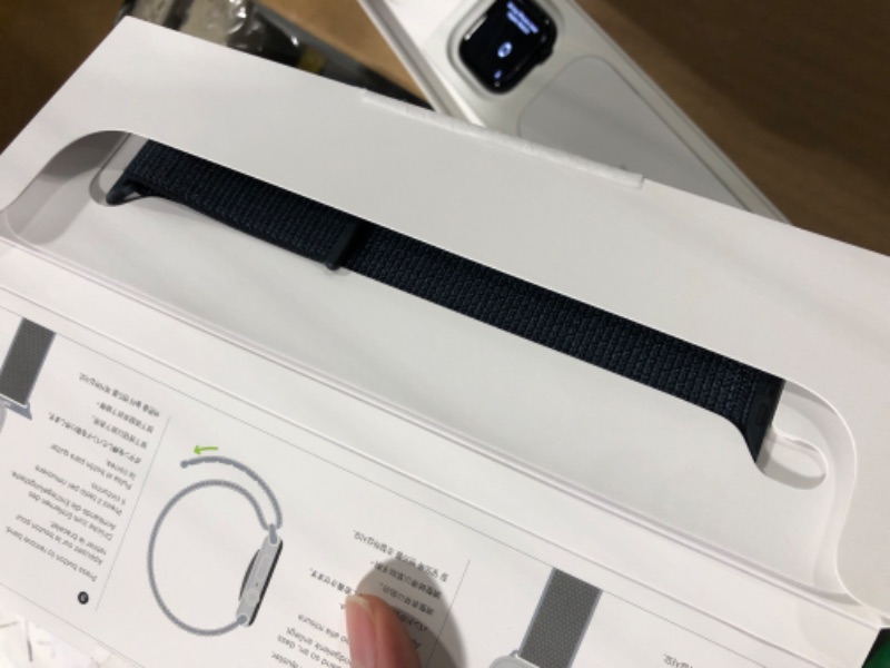 Photo 1 of ***Locked***
Apple Watch Series 10 [GPS + Cellular 46mm case] Smartwatch with Jet Black Aluminium Case with Ink Sport Loop. Fitness Tracker, ECG App, Always-On Retina Display, Carbon Neutral