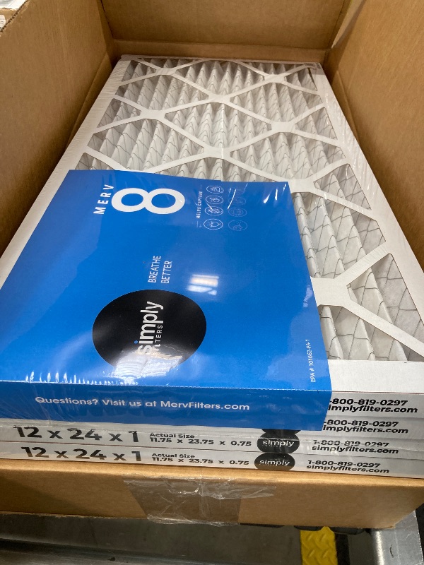 Photo 1 of Aerostar 4 Pleated Air Filter, AC Furnace Air Filter, 4 Pack