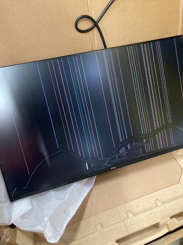 Photo 1 of ***(PARTS ONLY -SELLING AS IS - PARTS ONLY)*** 
DELL S Series S2425HS LED Display 60.5 cm (23.8") 1920 x 1080 Pixels Full HD LCD Black, Silver ***(OPEN BOX, SOME SCUFF MARKS,  BOX TORN SLIGHTLY)*** 