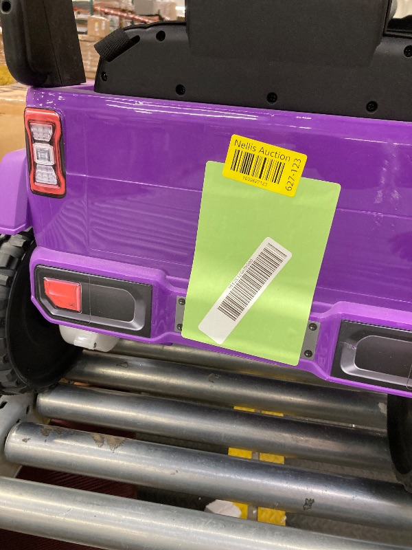 Photo 1 of **REMOTE NOT WORKING/NO CHARGING CABLE**Best Choice Products 6V Kids Ride-On Truck Car w/ Parent Remote Control, 4-Wheel Suspension, LED Lights - Purple