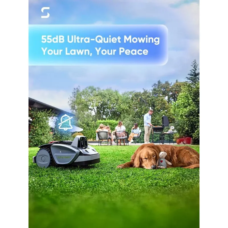 Photo 1 of 
Hero image 0 of Sunseeker V3 Wireless Robot Lawn Mower 0.15 Acre/6,400 Sq Ft, AI Auto Mow, Smart Obstacle Avoidance, App Control, 0 of 11





Reduced price
Sunseeker
Sunseeker V3 Wireless Robot Lawn Mower 0.15 Acre/6,400 Sq Ft, AI Auto Mow, Smart Obstac