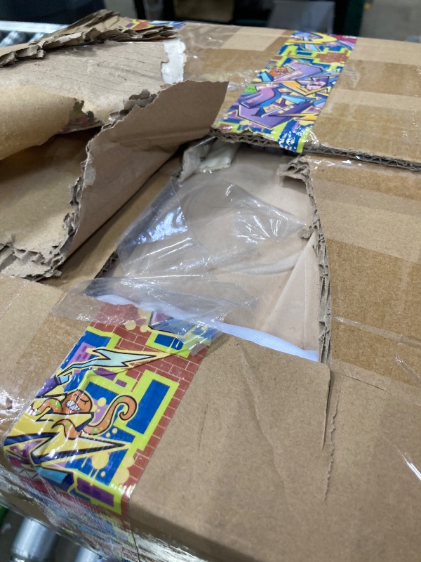 Photo 1 of Wesnoy 4 Set Kid Teepee Tent, Inflatable Airbed Fitted Sheet and Bed Tray Table with Folding Leg Foldable Toddler Play Tent White Washable for Boy Girl Indoor Outdoor Slumber Sleepover Party