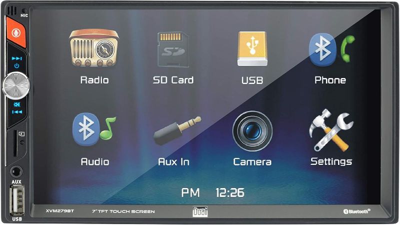 Photo 1 of 
Dual Electronics XVM279BT 6.2-inch LED Backlit Multimedia Touch Screen Double DIN Car Stereo Receiver