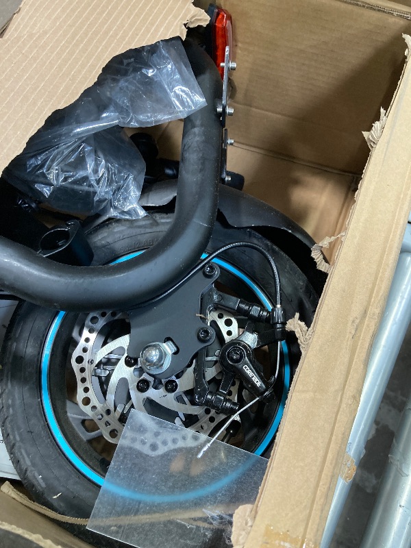 Photo 1 of ***ITEM DOES NOT WORK***URBANMAX C1 Electric Scooter with Seat, 450W Powerful Motor up to 22 Miles Range, Foldable Electric Scooter for Adults Max Speed 15.5 Mph, Electric Scooter for Commuting with Basket