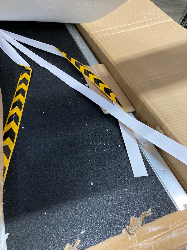 Photo 1 of Wheelchair Ramp 10 Feet, gardhom Anti-Slip Aluminum Folding Handicap Ramp Wheelchair Ramps for Home Steps Entrance Threshold Doorways Stairs Curbs Scooter