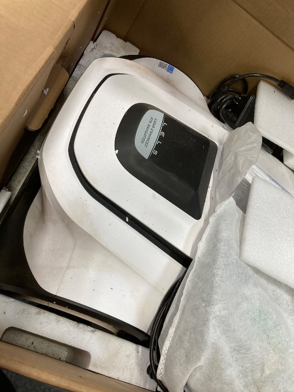 Photo 1 of ECOVACS Goat A2500 RTK Robot Lawn Mower, Lidar-Enhanced RTK+Vision Navigation, Auto-Mapping, Dual Blades, Edge Precision Mowing, Perimeter Wire-Free, Suitable for 5/8 Acres Lawn, 50% Slope Capability