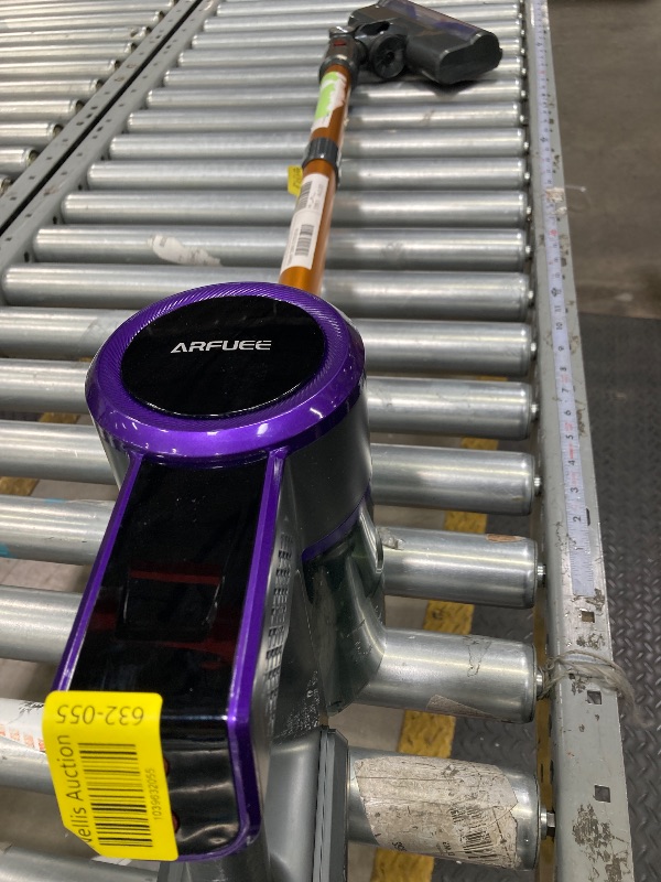 Photo 1 of ARFUEE Cordless Vacuum Cleaner, 40KPa/55Mins Lightweight Stick Vacuum, LED Display/1.5L Cup for Pet Hair Carpet Hard Floor Home
