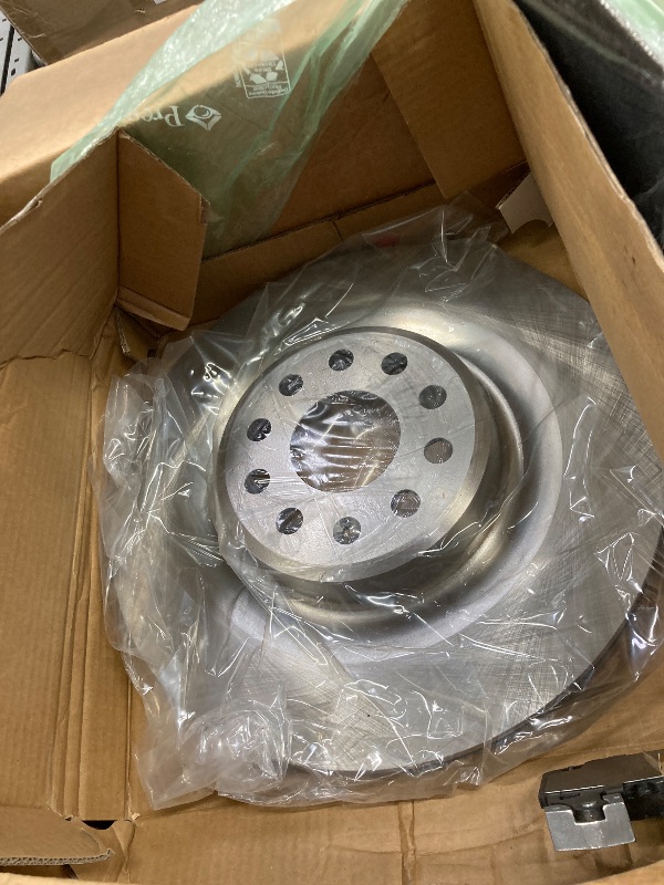 Photo 1 of ***PARTS ONLY****Callahan Brake Parts Front and Rear Brake Kit For Tesla S 2012-2021, Tesla X 2016-2021 [Model Specific] Replacement Brake Rotors with Ceramic Brake Pads
