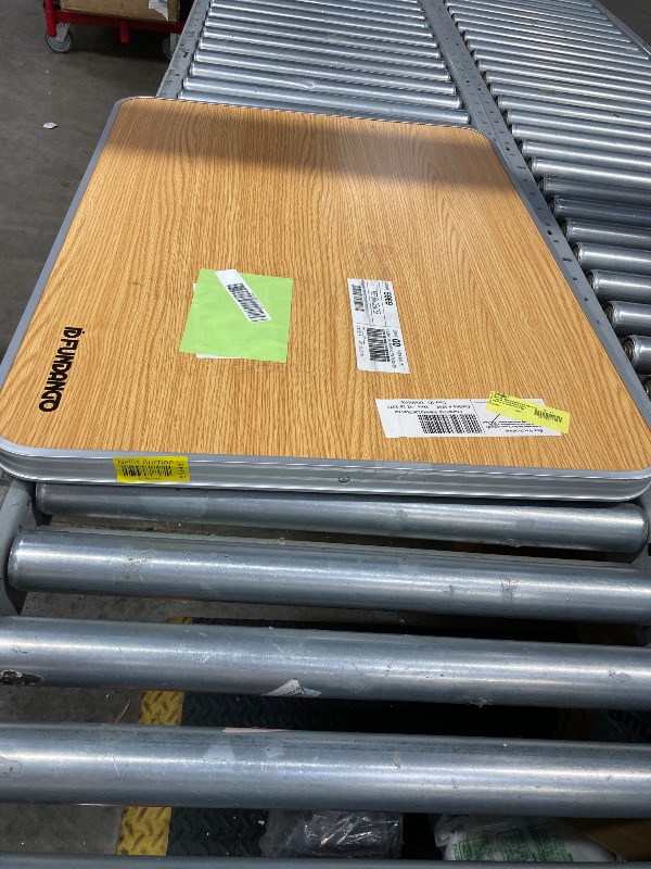 Photo 1 of 
FUNDANGO Folding Camping Table Portable Durable Card Table with Handle for Outdoor Outdoor&Indoor, Yellow