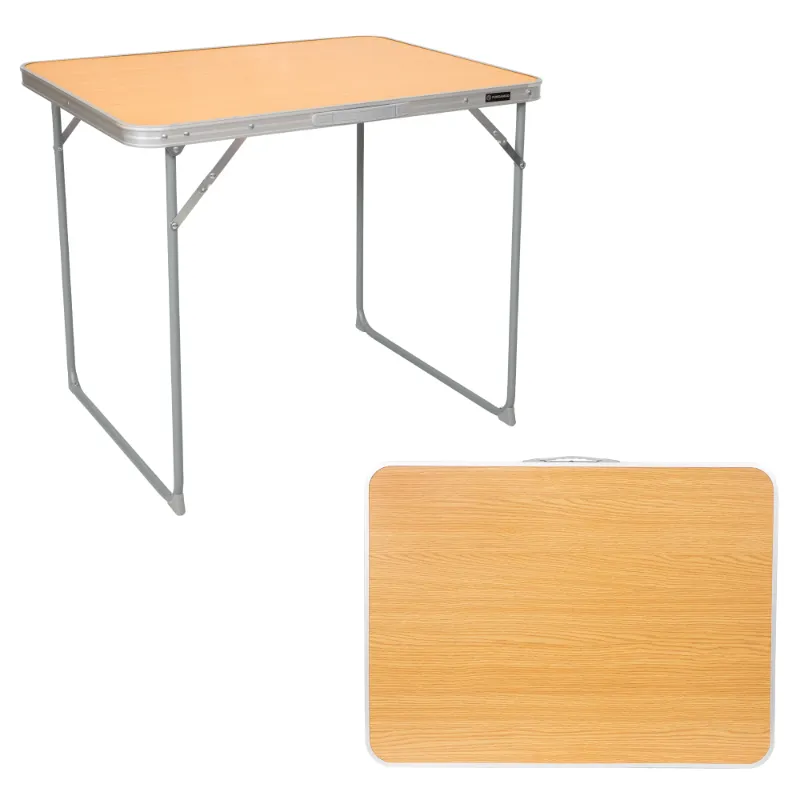 Photo 1 of 
FUNDANGO Folding Camping Table Portable Durable Card Table with Handle for Outdoor Outdoor&Indoor, Yellow