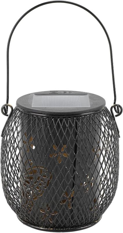 Photo 1 of Solar Lanterns Outdoor, Gigicial Solar Hanging Light with Handle Chain Solar Table Lamp Garden Decoration Solar Hanging Lantern for Patio Yard Festival Pathway Landscape Backyard