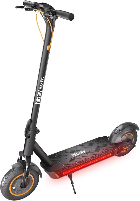 Photo 1 of ****error coming up, item does not work******Hiboy MAX Pro Electric Scooter, 46.6 Mi Long Range, 22 MPH Power by 650W MAX Motor, 11'' Pneumatic Tires, Split Hub Design, Dual Suspension, 265lbs MAX Load, Commuting Electric Scooter for Adults
