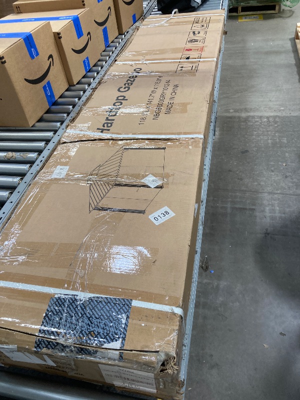 Photo 1 of **PARTS ONLY***hardtop gazebo grey 118 x 141 x 116