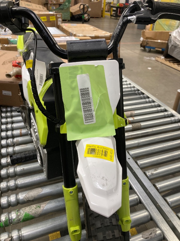 Photo 1 of ***PARTS ONLY***
Skyhot 24V Electric Dirt Bike for Kids, 15km/h Electric Motorcycle Beginners Friendly for Kids Teens Ages 5-9, Gree