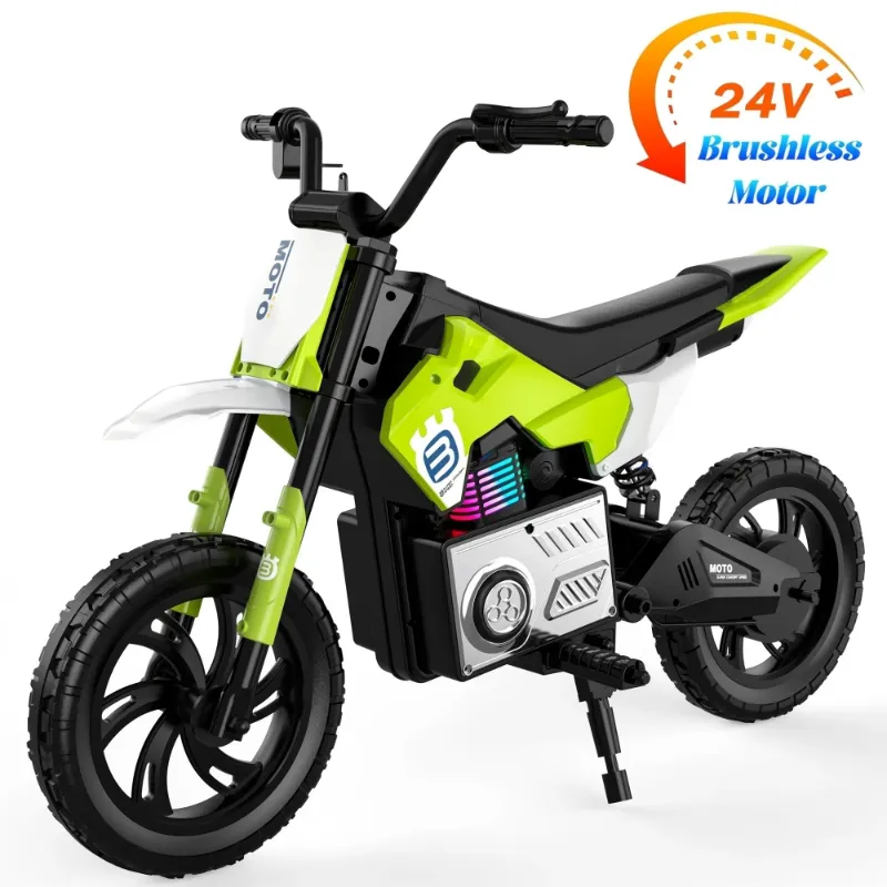 Photo 1 of ***PARTS ONLY***
Skyhot 24V Electric Dirt Bike for Kids, 15km/h Electric Motorcycle Beginners Friendly for Kids Teens Ages 5-9, Gree