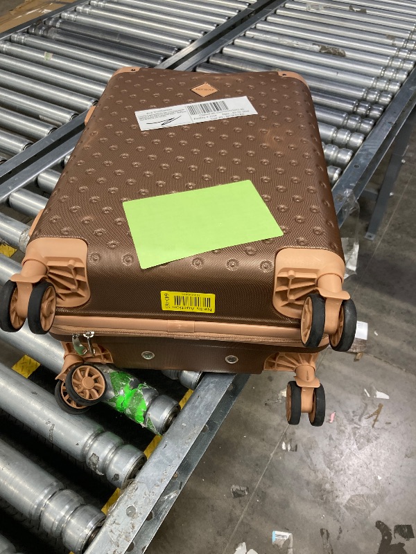 Photo 1 of ***dented*** Rockland London Hardside Expandable Luggage with Spinner Wheels, Pink, Carry-On 20-Inch
