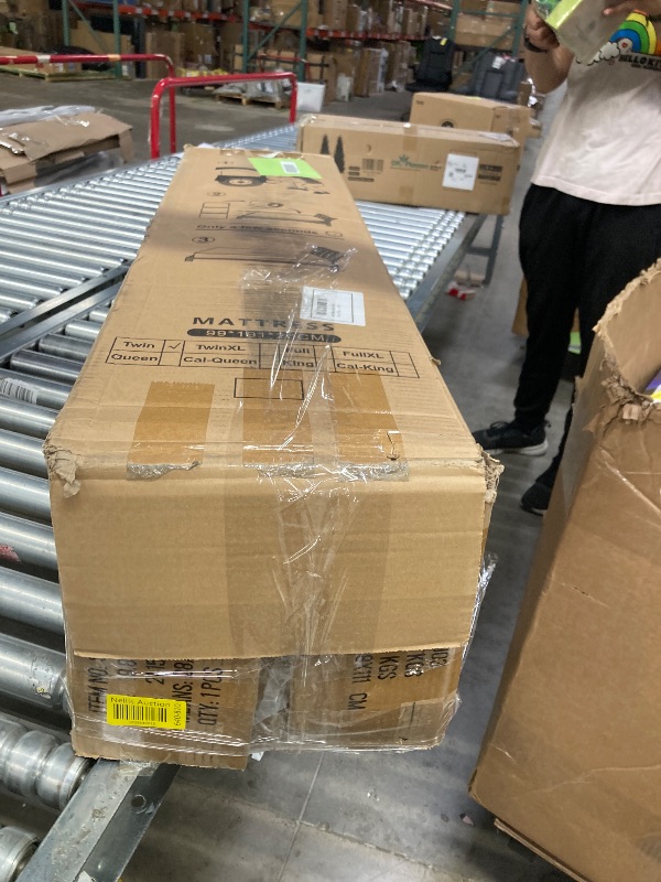 Photo 1 of 12 Inch Queen size Mattresses , New Memory Foam Hybrid Queen Mattress in a Box, Individual Pocket Spring Breathable Comfortable for Sleep Supportive and Pressure Relief, Medium Firm Mattresses (Queen)
