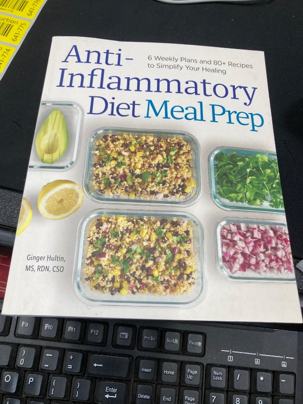 Photo 1 of Anti-Inflammatory Diet Meal Prep: 6 Weekly Plans and 80+ Recipes to Simplify Your Healing Paperback – August 18, 2020
