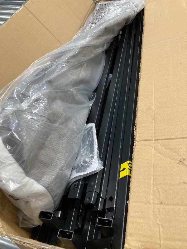 Photo 1 of **NO INSTRUCTIONS**QFTIME 5" Metal Full Box Spring, Mattress Foundation, Heavy-Duty, Easy Assembly
