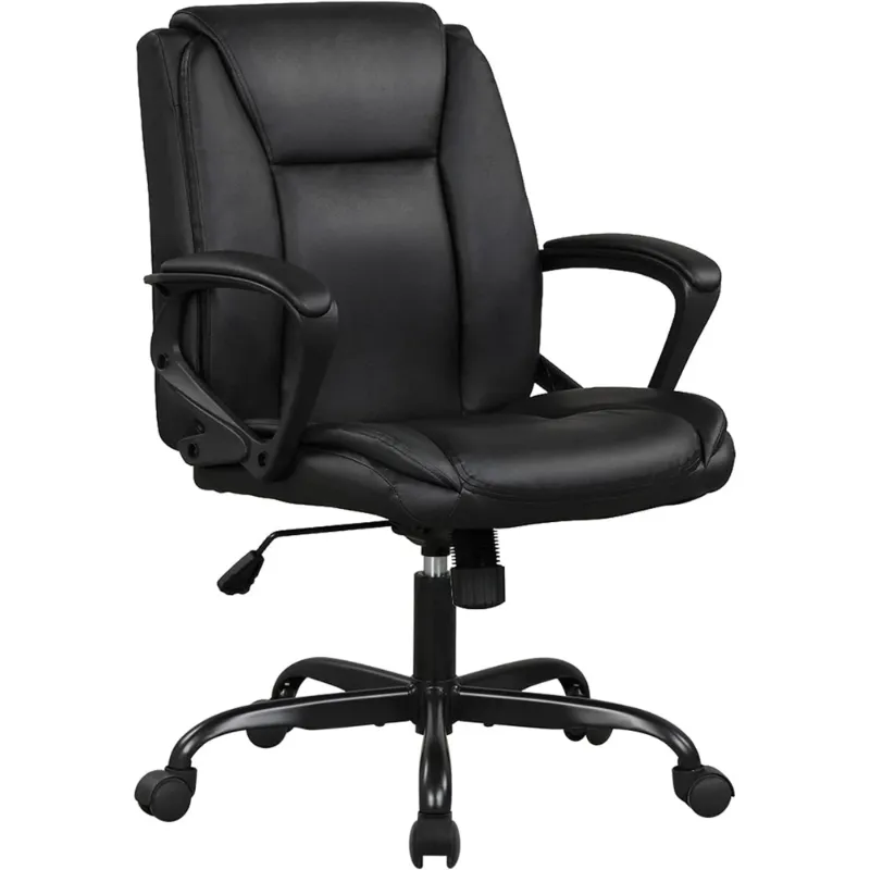 Photo 1 of 
BestOffice Ergonomic Office Chair, Lumbar Support, Adjustable Height with Armrests for Adults(Black)