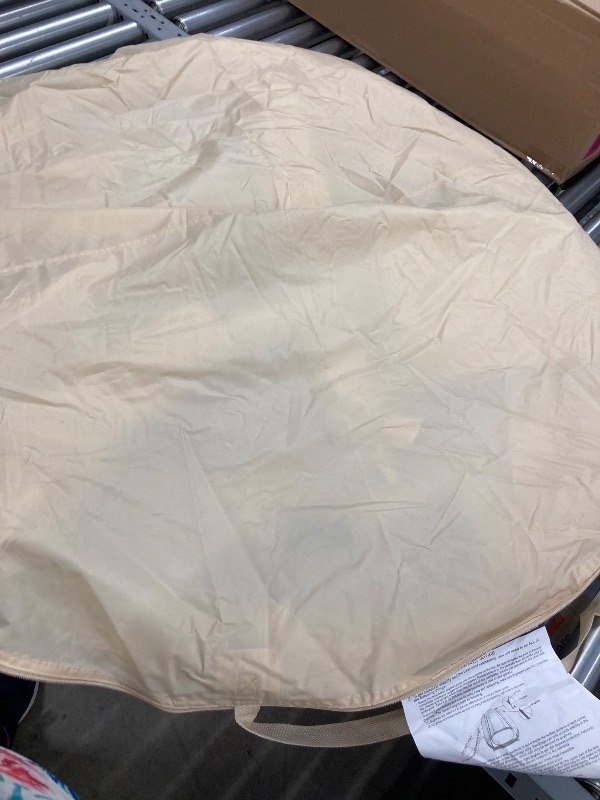 Photo 1 of Weather Proof Sports Tent, 1-6 Person Pop-Up Bubble Tent Portable for Watching Sports Events Outside, Camping, and Fishing
