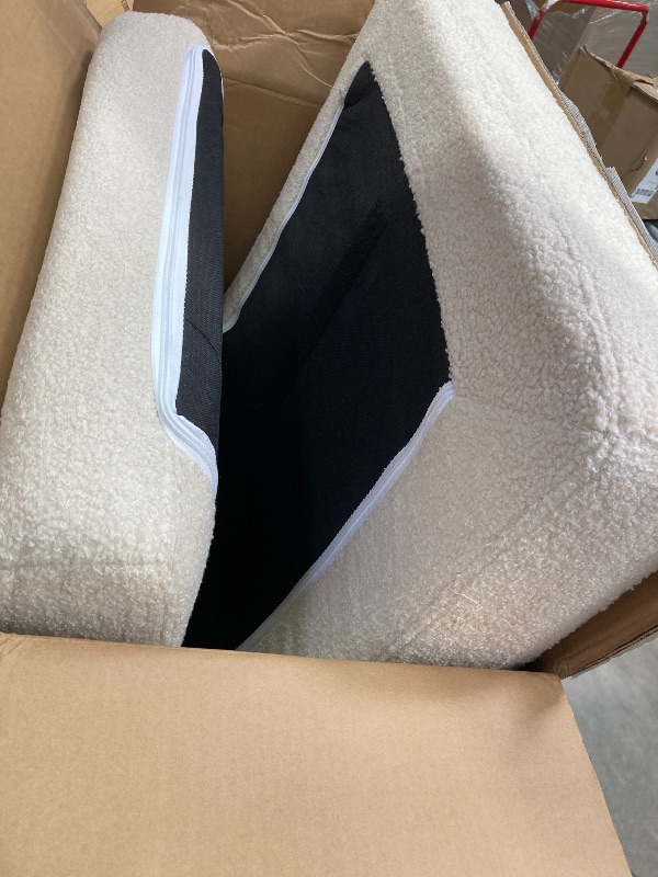 Photo 1 of **ONLY TWO PARTS FROM THE SET***Bed Floor Sofa Bed with 2 Pillows for Living Room Apartment Office (Beige)