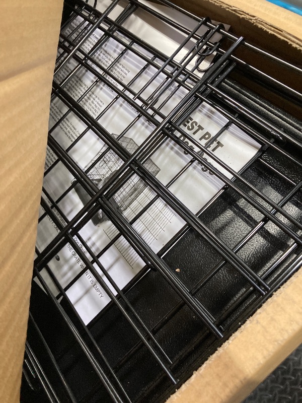 Photo 1 of BestPet Folding Dog Crate with Divider and Tray 42 L
