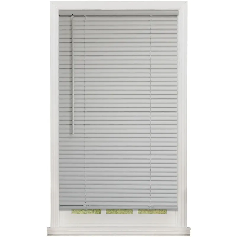 Photo 1 of Cordless, Room Darkening Vinyl Blind, Gray
