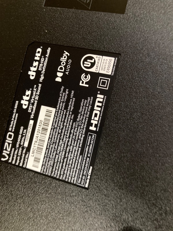 Photo 1 of **** parts only*****VIZIO 40-inch Full HD 1080p Smart TV with DTS Virtual: X