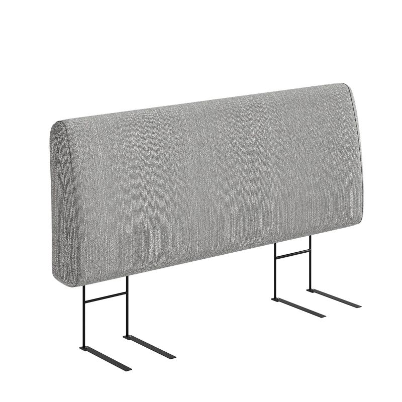Photo 1 of ***ONLY THE CUSHION**Pinmoco Upholstered Foam Headboard for Queen Bed, Height Adjustable and Ergonomic Head Board, Fabric Gray