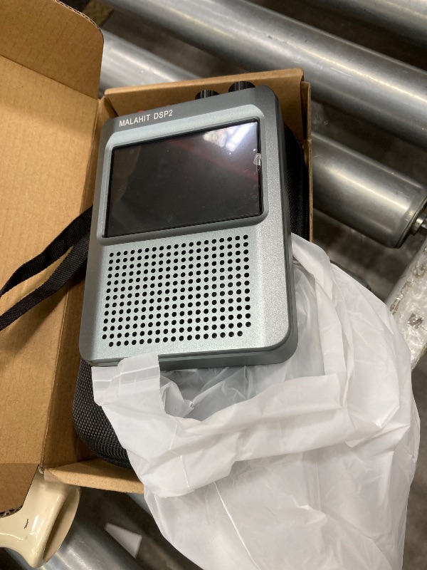 Photo 1 of Latest V2.4 Malachite DSP2 SDR Radio Receiver, GOOZEEZOO Shortwave Radio Receiver 10kHz-380MHz & 404MHz-2GHz AM SSB DSB CW NFM WFM Air FT8,RTTY Decoder Function Noise Reduction with 5000mAh Battery