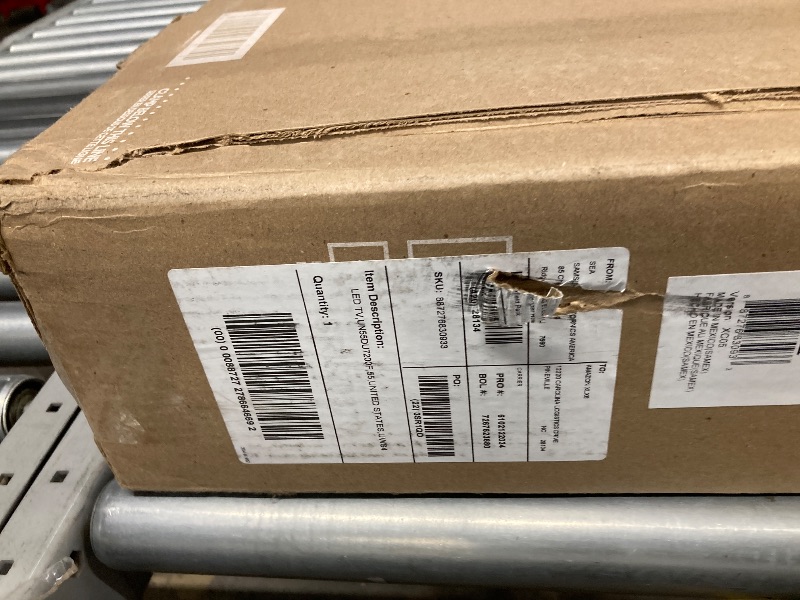 Photo 1 of ****TV BROKEN, SOLD FOR PARTS ONLY*****SAMSUNG 55-Inch Class Crystal UHD 4K DU7200 Series HDR Smart TV w/Object Tracking Sound Lite, PurColor, Motion Xcelerator, Mega Contrast, Q-Symphony (UN55DU7200, 2024 Model)
