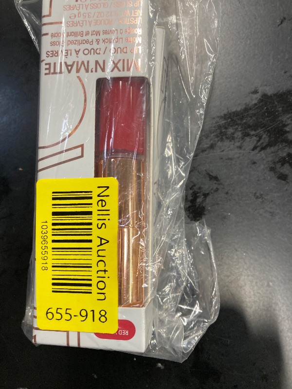 Photo 1 of 2 Pack FLOWER BEAUTY Mix N Matte Lip Duo - Matching Full Coverage Matte Lipstick & High Shine Lip Gloss Duo (Red Velvet)