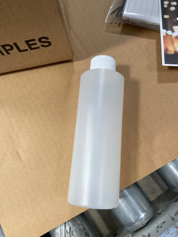 Photo 1 of 12-Pack Bulk Empty Plastic Juice Bottles Reusable Water Bottles to work great as Sensory Bottles and Smoothie Bottles with Black Lids Great for Sensory Crafts and Calming Bottles    ***(ORIGINAL STOCK PHOTOI NOT AVAILABLE)***
