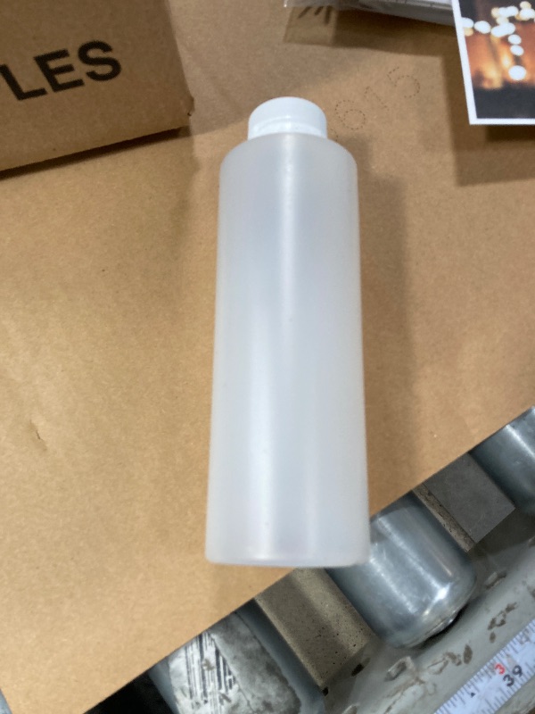Photo 1 of 12-Pack Bulk Empty Plastic Juice Bottles Reusable Water Bottles to work great as Sensory Bottles and Smoothie Bottles with Black Lids Great for Sensory Crafts and Calming Bottles    ***(ORIGINAL STOCK PHOTOI NOT AVAILABLE)***