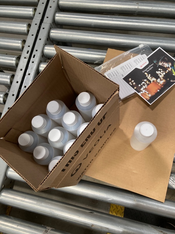Photo 1 of 12-Pack Bulk Empty Plastic Juice Bottles Reusable Water Bottles to work great as Sensory Bottles and Smoothie Bottles with Black Lids Great for Sensory Crafts and Calming Bottles    ***(ORIGINAL STOCK PHOTOI NOT AVAILABLE)***