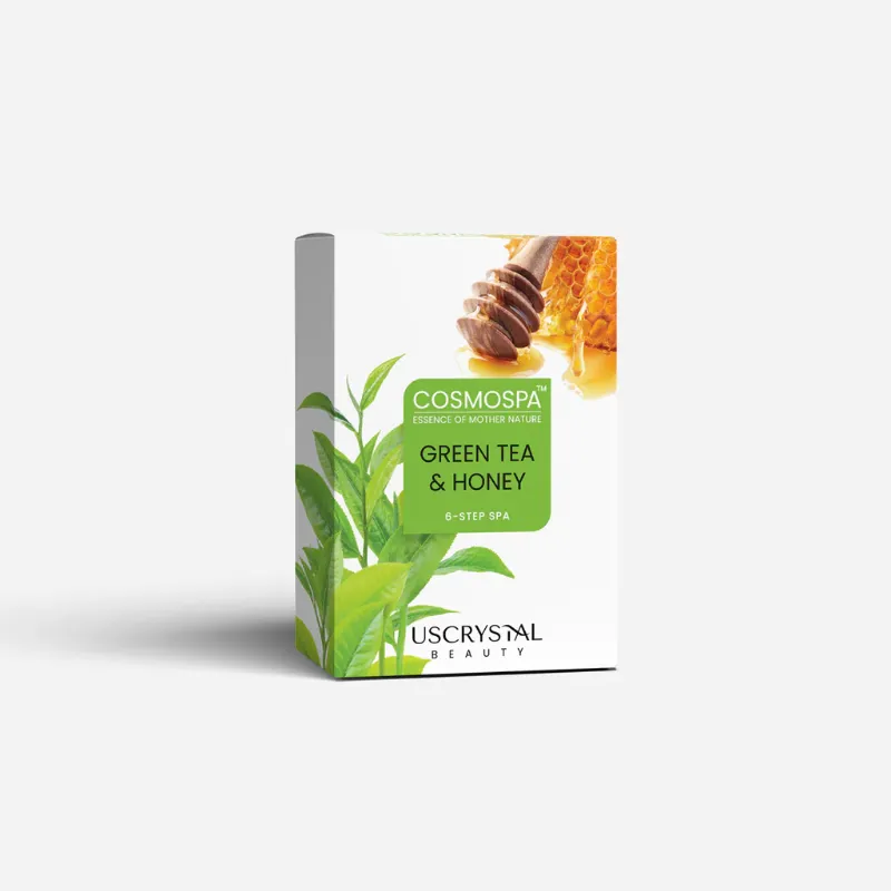 Photo 1 of 2-Pack Cosmo Spa Green Tea & Honey 6-Step