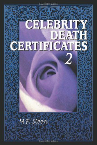 Photo 1 of Celebrity Death Certificates 2

