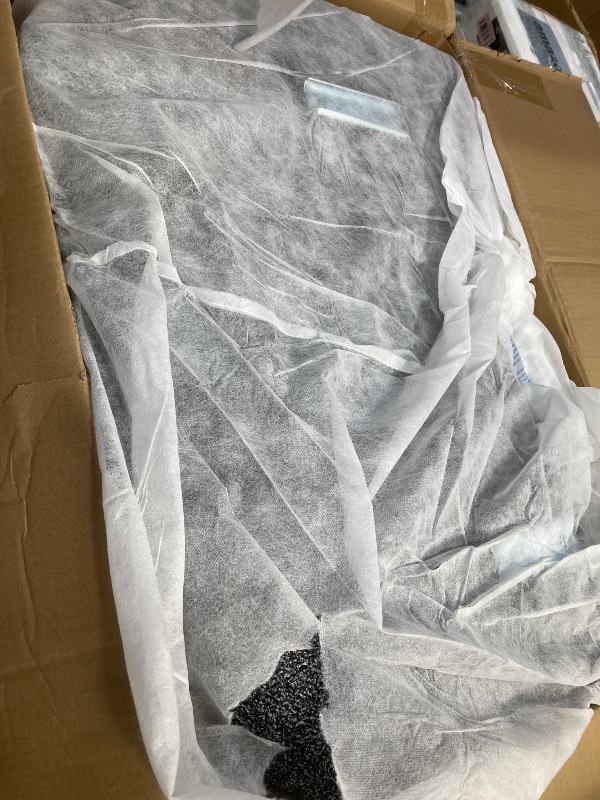 Photo 1 of ***MISSING PIECES/INCOMPLETE**Phoenix Home Manual Recliner Chair with Massage and Heat Ergonomic Overstuffed Breathable Fabric Reclining Chair with 2 Side Pockets, 2 Cup Holders, Remote Control, Living Room, Bedroom,Dark Gray