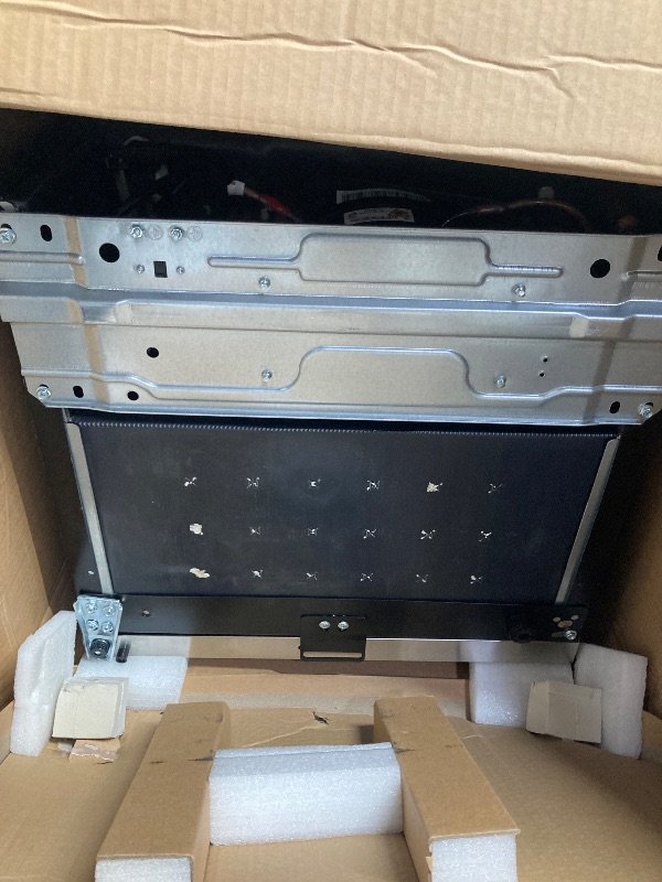 Photo 1 of ***PARTS ONLY, ITEM DOES NOT COOL***Whynter Beverage Refrigerator with Double-Layer Glass Door, 136-Can Drink Mini Fridge with Lock & Digital Control, BR-1211DS, 3.4 Cubic Feet, Stainless Steel
