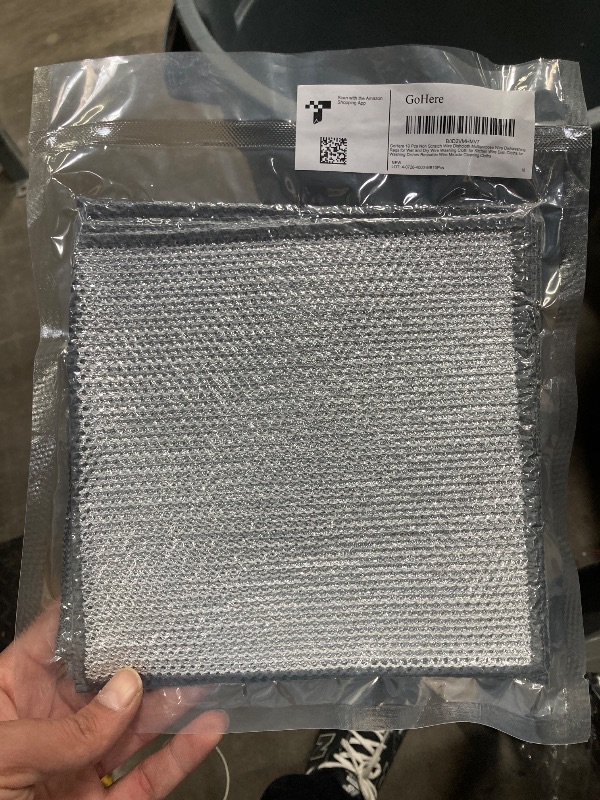 Photo 1 of 10 piece non scratch wire dishcloth multipurpose cleaning 