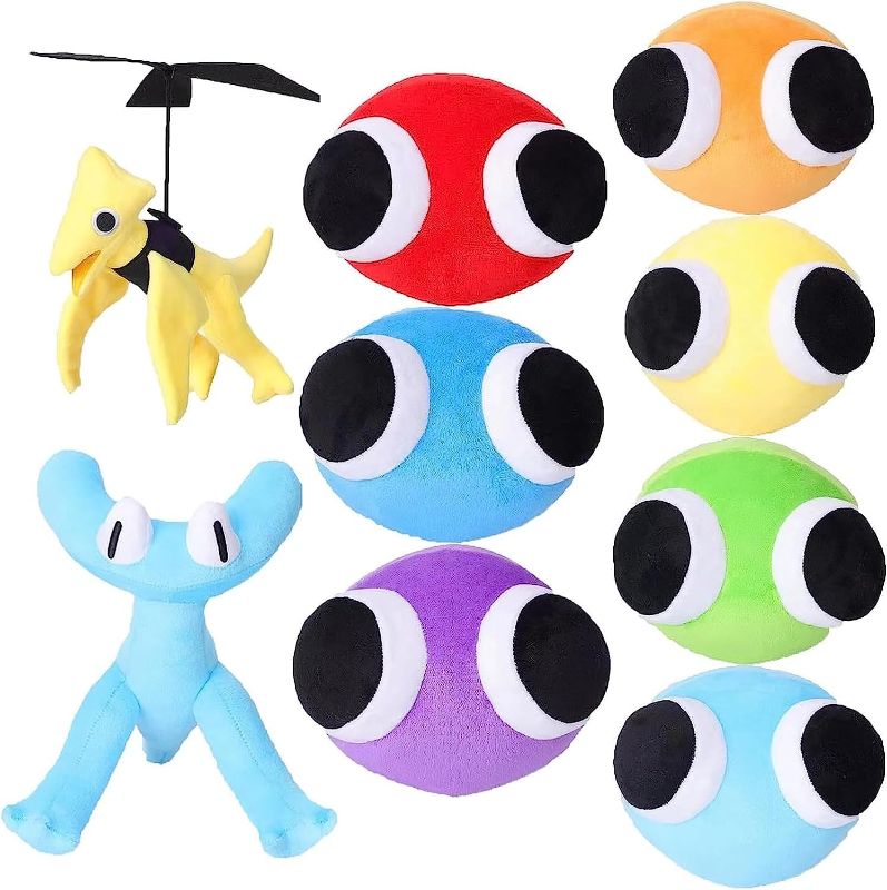 Photo 1 of 9Pcs Friends Plush Stuffed Animal The Game Horror Toys Halloween Christmas Birthday Party Gifts for Best Friends and Kids