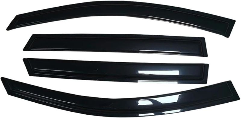 Photo 1 of Car Side Window Deflector for k&ia Sorento  Weathershied Door Visor Wind Sun Rain Guards Side Window Wind Deflectors
