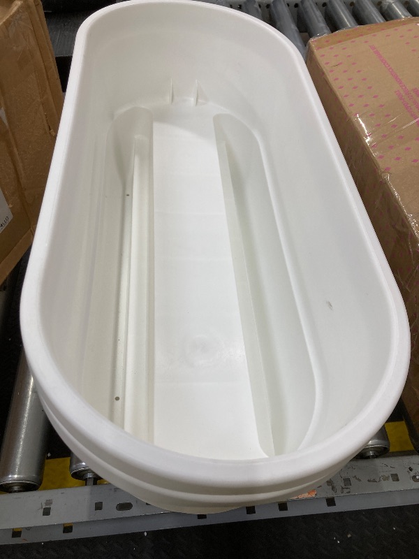 Photo 1 of Apollo Exports International 24" Dual Deck Railing Planter, White (Set of 2)