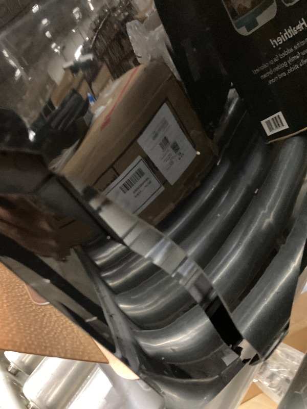 Photo 1 of ****OUT  PLASTIC PART IS BROKEN BUT IT WORKS  PARTS ONLY ,  BRAND NEW ITEM DRIPPEN PANS AND 3 TRAYS*****PowerXL Vortex Air Fryer Pro Plus 10 Quart Capacity, Black, 1700 Watts,
 