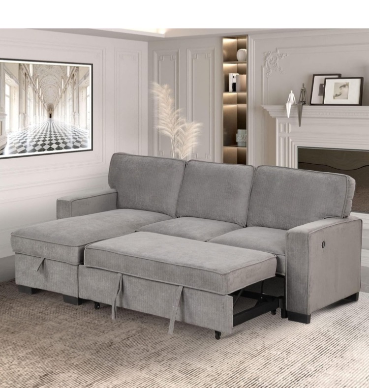 Photo 1 of Convertible Sleeper Sofa 3 in 1