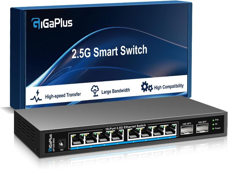 Photo 1 of 8-Port 2.5Gb  Ethernet Switch
