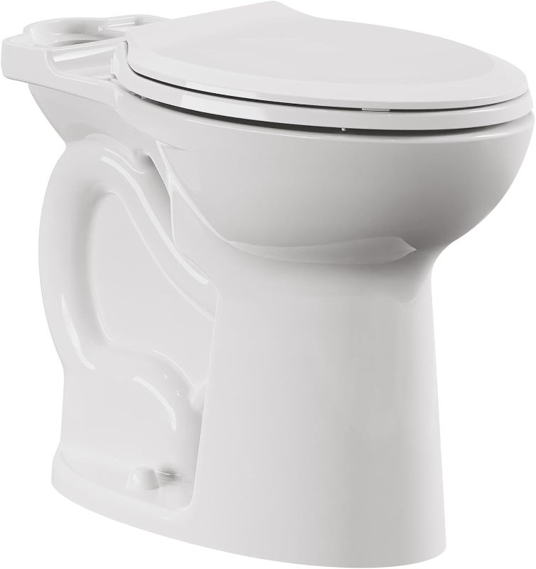 Photo 1 of American Standard 3517T101.020 Cadet PRO One-Piece Toilet Bowl, Extra Tall Height, Elongated Front, White, 1.28 GPF