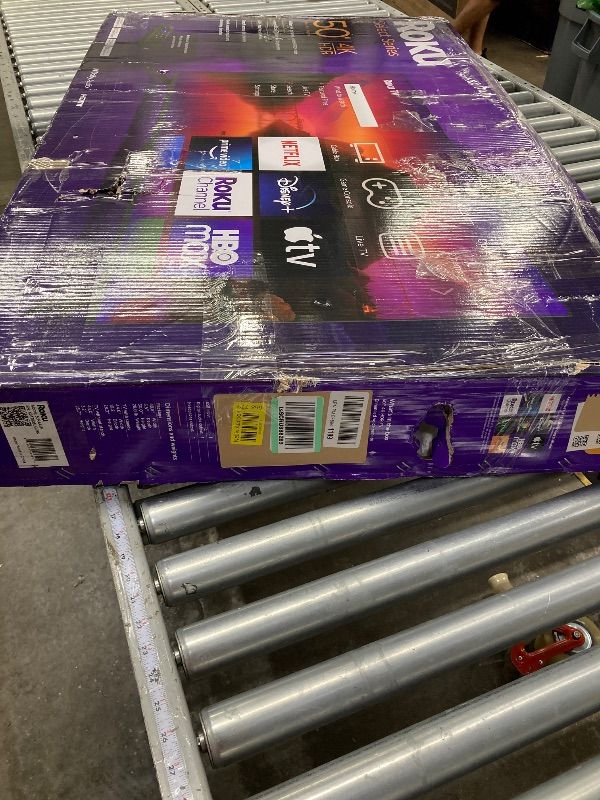 Photo 1 of Roku Smart TV – 50-Inch Select Series 4K HDR RokuTV with Roku Enhanced Voice Remote, Brilliant 4K Picture, Automatic Brightness, & Seamless Streaming – Live Local News, Sports, Family Entertainment