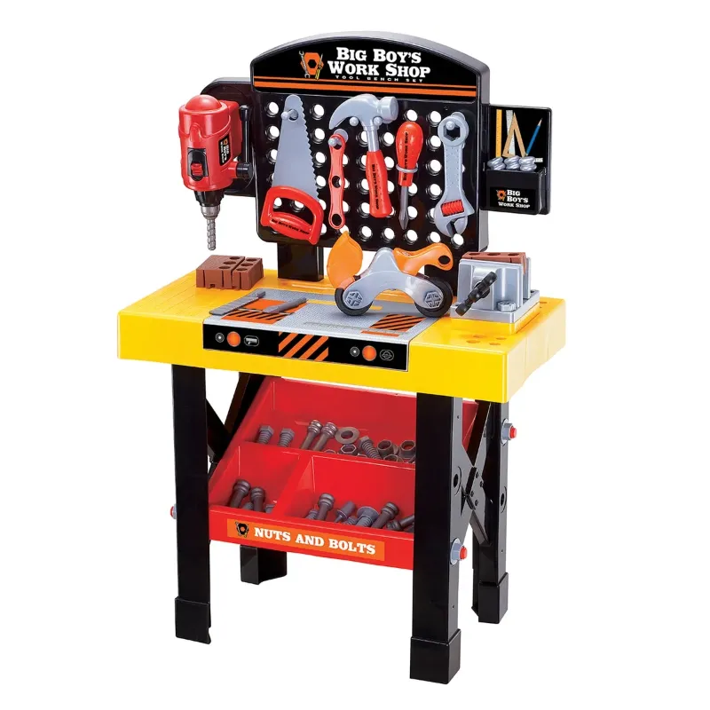 Photo 1 of ***MISSING PARTS***Big Boy's Work Shop 54 Piece Tool Bench Set**